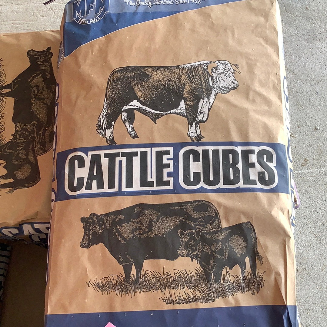 20 Cattle Cube Mfm Krum Feed Store