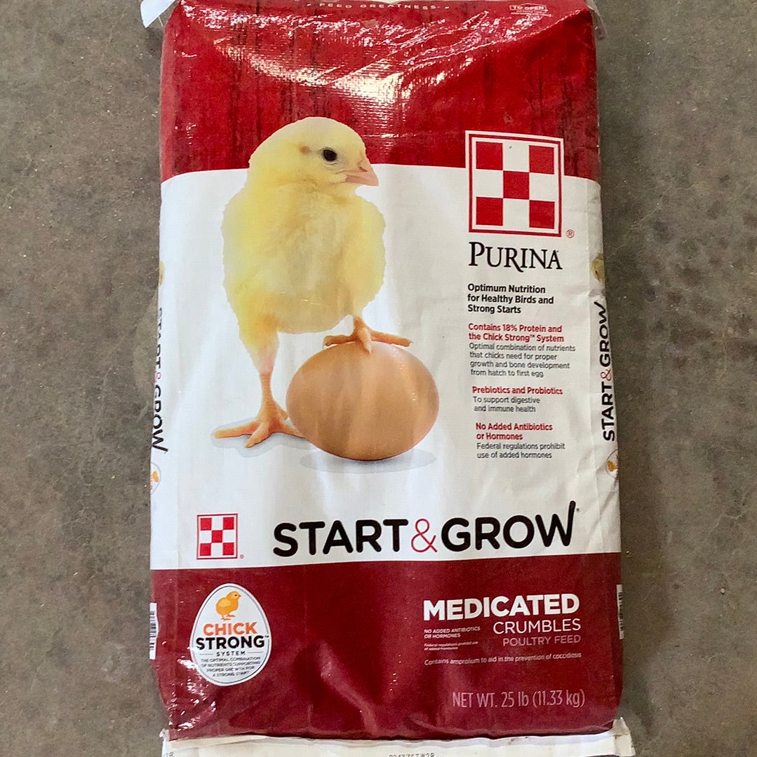Purina Chick Start Med 25#