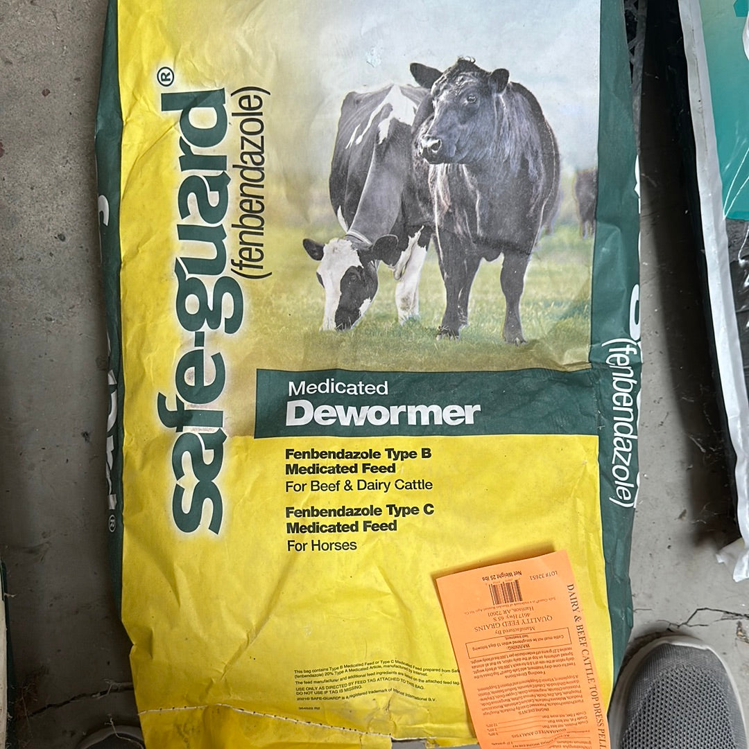Safeguard .05% Dewormer 25#