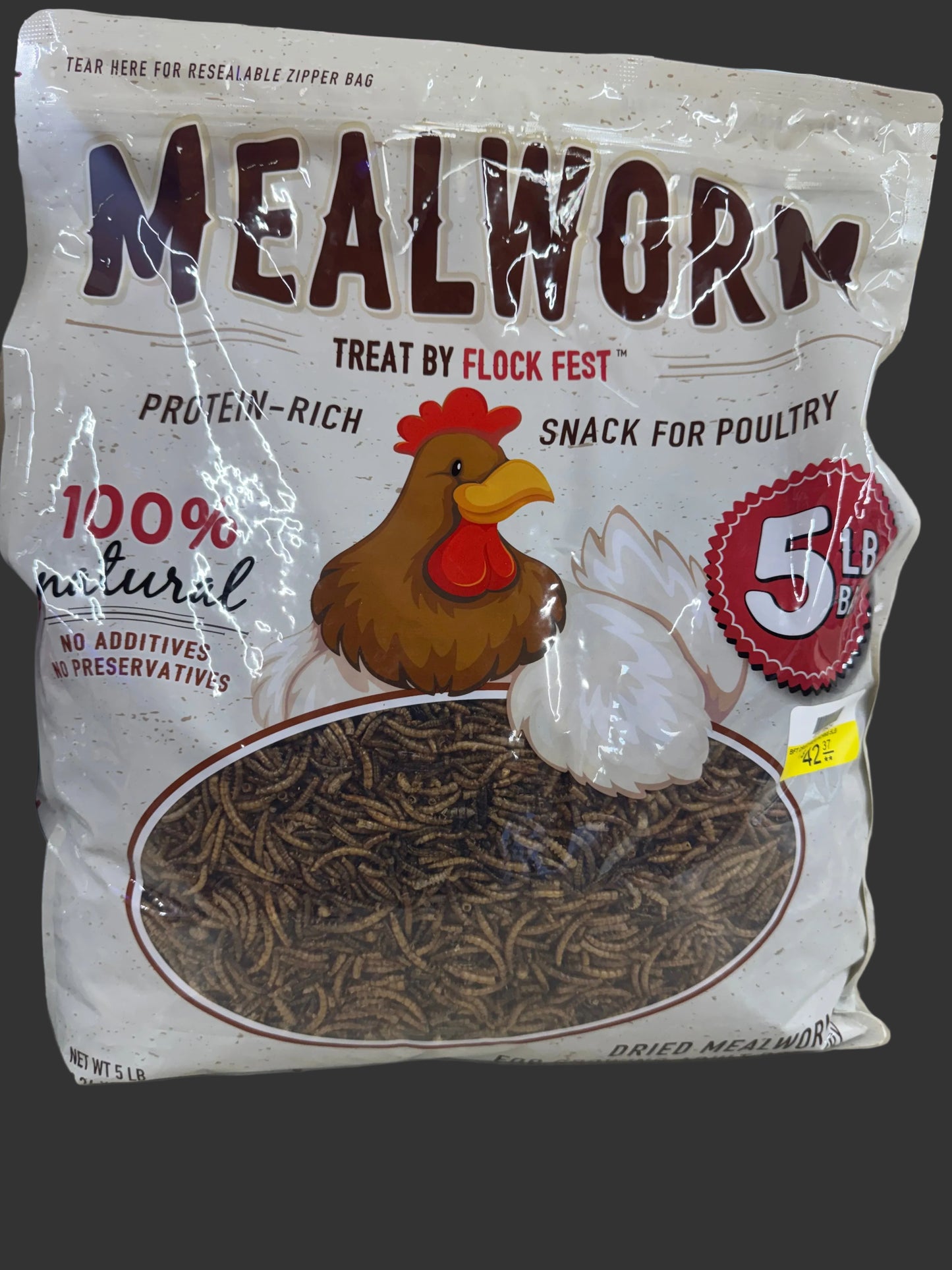BFT DRIED MEALWORMS 5LB