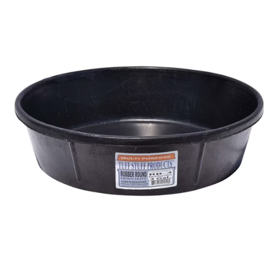 Tuff Stuff Rubber Round 3gal Feeder