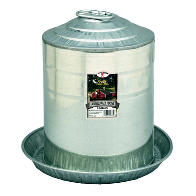Galvanized Waterer 5 Gal