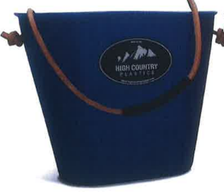 Bucket w/Leather Strap