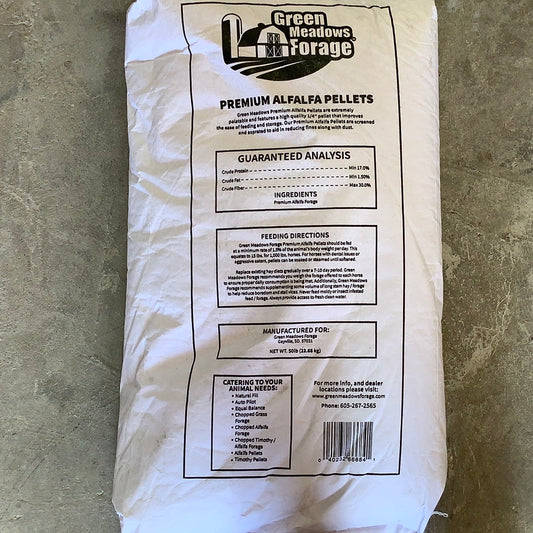 Premium Alfalfa Pellets 17%