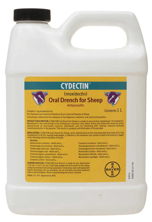 Cydectin Sheep Drench 1000mL