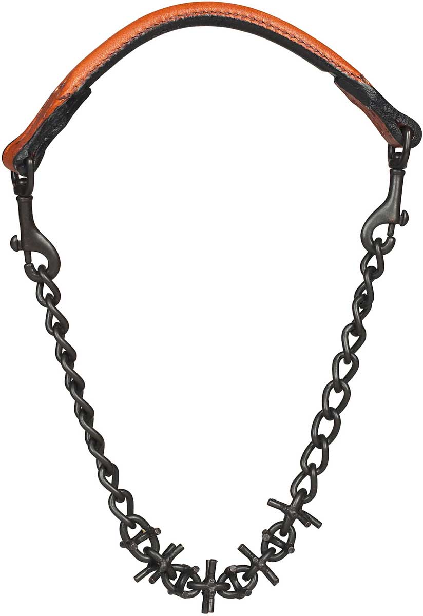 Goat Prong Collar Leather