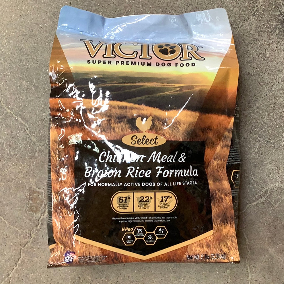 Victor Chicken Rice 5# – Krum Feed Store