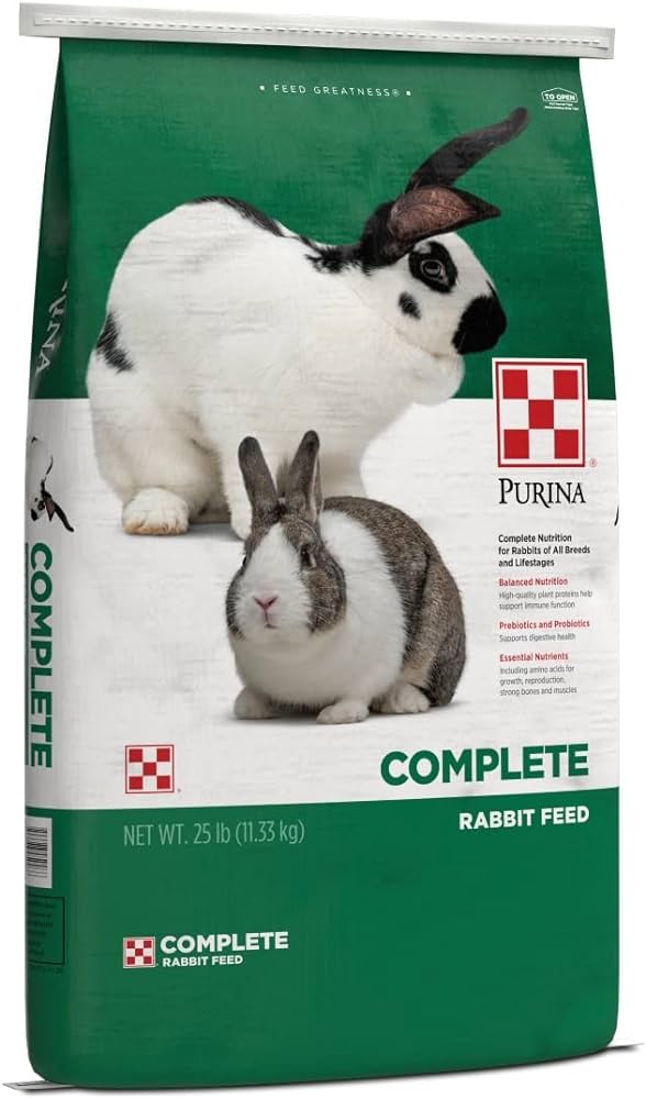 Purina Rabbit Complete 25# – Krum Feed Store