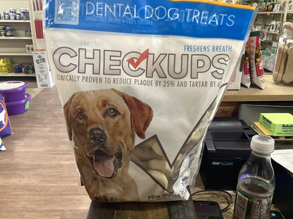 Dental Check ups dog treats