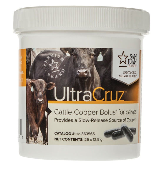 Ultracruz cattle copper bolus