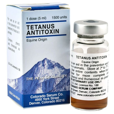 Tetanus Antitoxin Single Dose 1500 IU