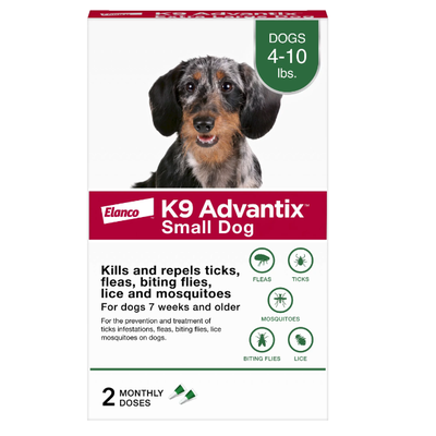 K9 Advantix 4-10lbs