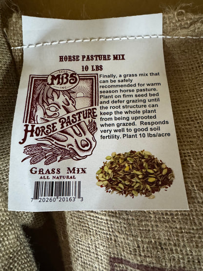 Horse Pasture Grass Mix