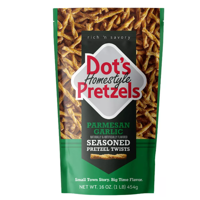 Dots Garlic Parmesan Pretezels