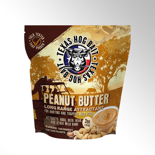 Texas Hog Bait Peanut Butter 3lb