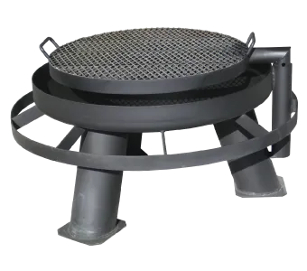 HB 36'' Fire Pit with Shelf