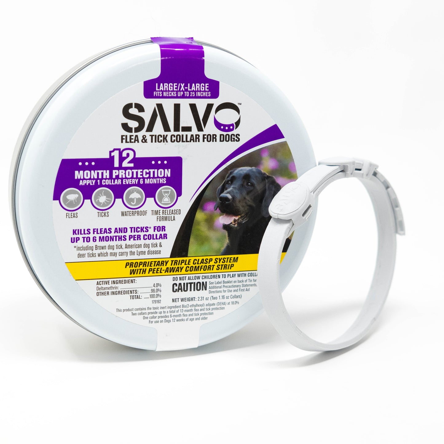 Salvo Flea & Tick Collar Large