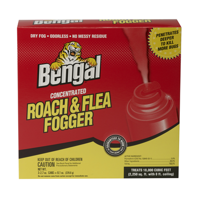 Roach & Flea Fogger 3pk