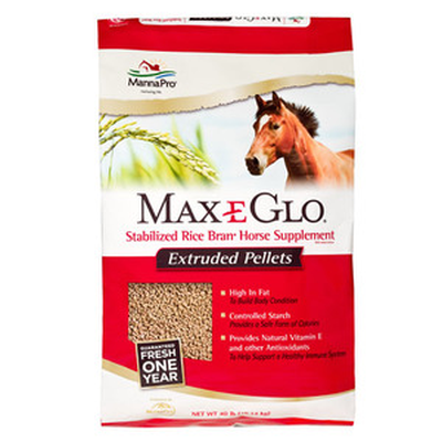 Max E Glo Rice Bran Pellet